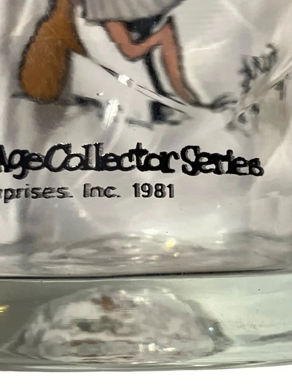 Vintage Arby B.C. Ice Age Collector Glasses Set Of 2 1981 Cartoon